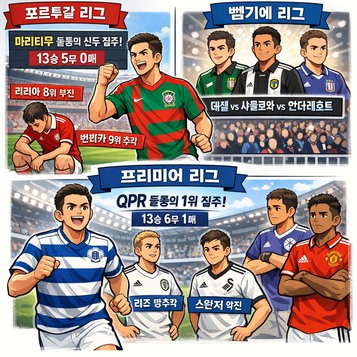 *....포르투갈 리그 마리티무 돌풍, 벨기에 리그 데셀